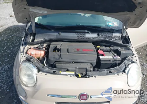 2012 Fiat 500 Lounge from USA, damaged, VIN 3C3CFFCR6CT122883